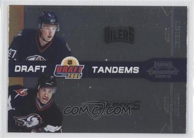 2010-11 Panini Playoff Contenders - Draft Tandems #15 - Ales Hemsky, Derek Roy