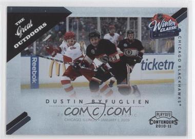 2010-11 Panini Playoff Contenders - The Great Outdoors #10 - Dustin Byfuglien