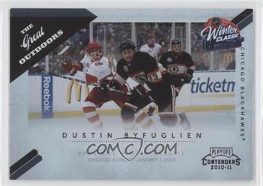 2010-11 Panini Playoff Contenders - The Great Outdoors #10 - Dustin Byfuglien