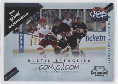 2010-11 Panini Playoff Contenders - The Great Outdoors #10 - Dustin Byfuglien