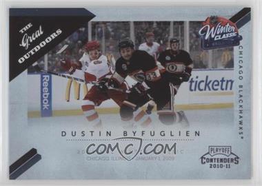 2010-11 Panini Playoff Contenders - The Great Outdoors #10 - Dustin Byfuglien