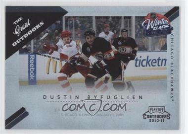 2010-11 Panini Playoff Contenders - The Great Outdoors #10 - Dustin Byfuglien