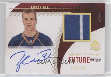 2010-11 SP Authentic - [Base] - Limited Autograph Patch #280 - Future Watch - Taylor Hall /100 [EX to NM]