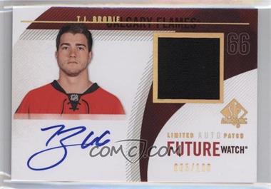 2010-11 SP Authentic - [Base] - Limited Autograph Patch #300 - Future Watch - T.J. Brodie /100