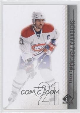 2010-11 SP Authentic - [Base] #139 - Brian Gionta
