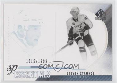 2010-11 SP Authentic - [Base] #177 - SP Essentials - Steven Stamkos /1999
