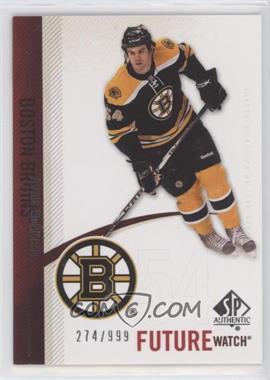 2010-11 SP Authentic - [Base] #213 - Future Watch - Adam McQuaid /999