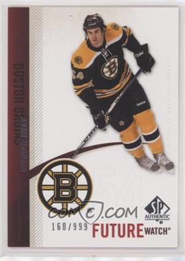 2010-11 SP Authentic - [Base] #213 - Future Watch - Adam McQuaid /999