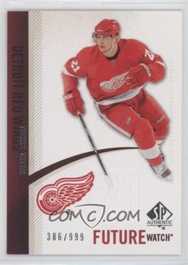 2010-11 SP Authentic - [Base] #214 - Future Watch - Tomas Tatar /999