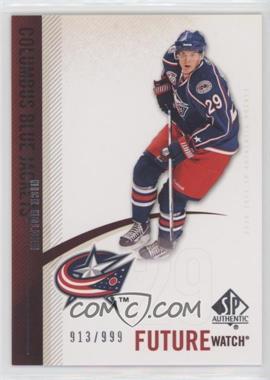 2010-11 SP Authentic - [Base] #219 - Future Watch - Nick Holden /999