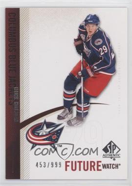 2010-11 SP Authentic - [Base] #219 - Future Watch - Nick Holden /999