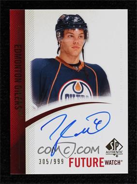 2010-11 SP Authentic - [Base] #280 - Future Watch - Taylor Hall /999