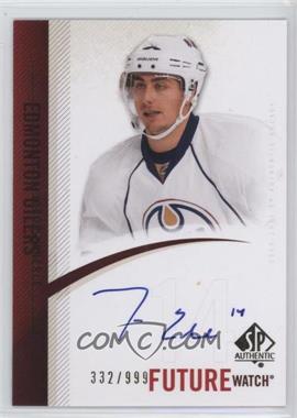 2010-11 SP Authentic - [Base] #281 - Future Watch - Jordan Eberle /999