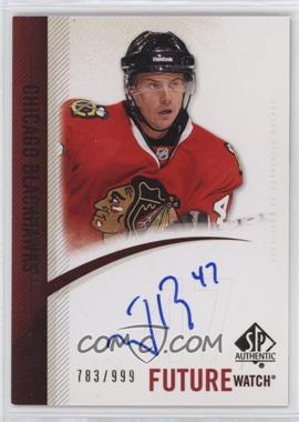 2010-11 SP Authentic - [Base] #284 - Future Watch - Evan Brophey /999