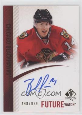 2010-11 SP Authentic - [Base] #286 - Future Watch - Brandon Pirri /999