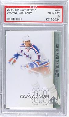 2010-11 SP Authentic - [Base] #60 - Wayne Gretzky [PSA 10 GEM MT]