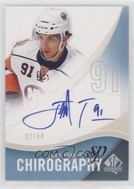 2010-11 SP Authentic - Chirography #C-JT - John Tavares /50