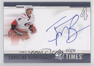 2010-11 SP Authentic - Sign of the Times #SOT-JM - Jamie McBain