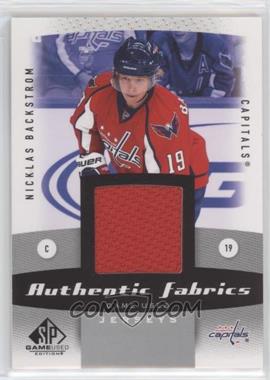 2010-11 SP Game Used Edition - Authentic Fabrics #AF-BA - Nicklas Backstrom