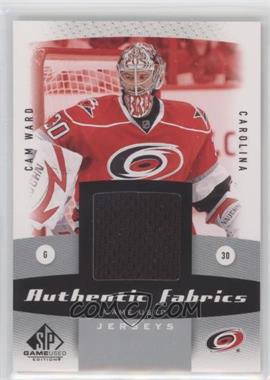 2010-11 SP Game Used Edition - Authentic Fabrics #AF-CW - Cam Ward