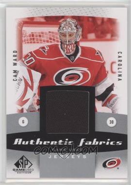 2010-11 SP Game Used Edition - Authentic Fabrics #AF-CW - Cam Ward