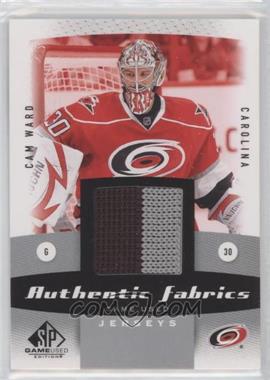 2010-11 SP Game Used Edition - Authentic Fabrics #AF-CW - Cam Ward
