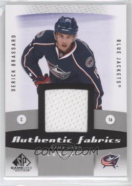 2010-11 SP Game Used Edition - Authentic Fabrics #AF-DE - Derick Brassard