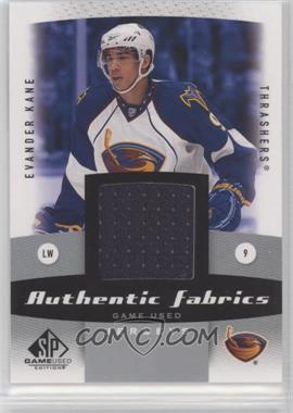 2010-11 SP Game Used Edition - Authentic Fabrics #AF-EK - Evander Kane