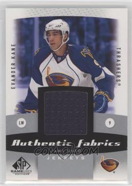 2010-11 SP Game Used Edition - Authentic Fabrics #AF-EK - Evander Kane