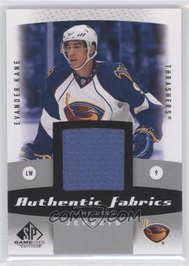 2010-11 SP Game Used Edition - Authentic Fabrics #AF-EK - Evander Kane