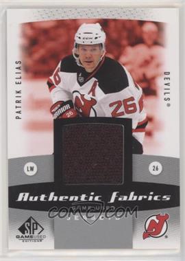 2010-11 SP Game Used Edition - Authentic Fabrics #AF-EL - Patrik Elias