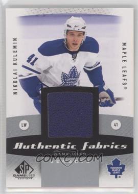 2010-11 SP Game Used Edition - Authentic Fabrics #AF-NK - Nikolai Kulemin