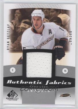 2010-11 SP Game Used Edition - Authentic Fabrics #AF-RG - Ryan Getzlaf