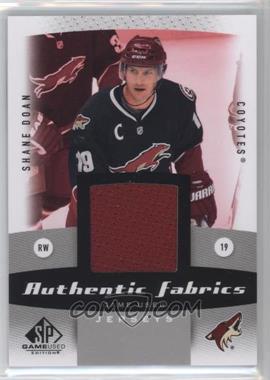 2010-11 SP Game Used Edition - Authentic Fabrics #AF-SD - Shane Doan