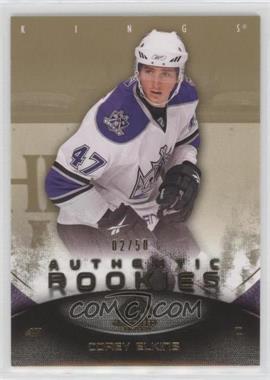 2010-11 SP Game Used Edition - [Base] - Gold #119 - Authentic Rookies - Corey Elkins /50