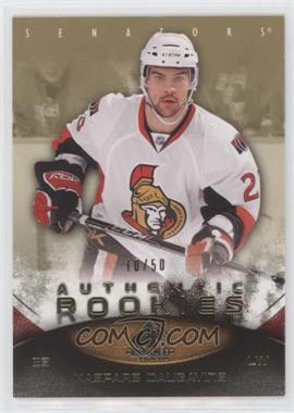 2010-11 SP Game Used Edition - [Base] - Gold #151 - Authentic Rookies - Kaspars Daugavins /50