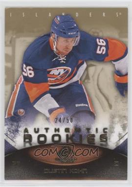 2010-11 SP Game Used Edition - [Base] - Gold #155 - Authentic Rookies - Dustin Kohn /50