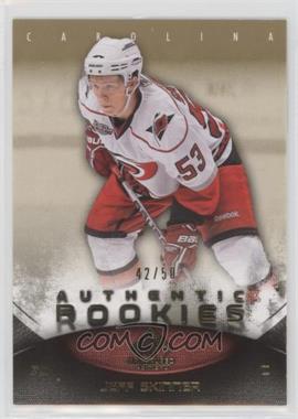 2010-11 SP Game Used Edition - [Base] - Gold #193 - Authentic Rookies - Jeff Skinner /50