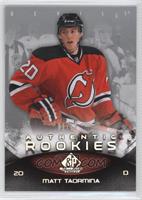 Authentic Rookies - Matt Taormina #/10