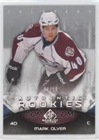 Authentic Rookies - Mark Olver #/10