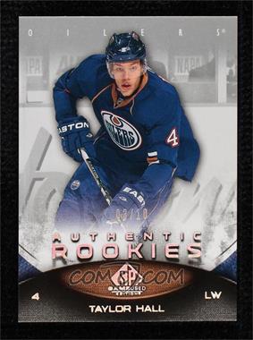 2010-11 SP Game Used Edition - [Base] - Silver Spectrum #200 - Authentic Rookies - Taylor Hall /10 [COMC RCR Near Mint‑Mint+]
