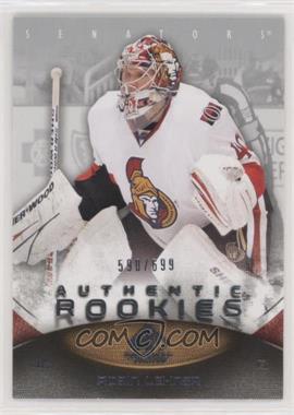 2010-11 SP Game Used Edition - [Base] #116 - Authentic Rookies - Robin Lehner /699