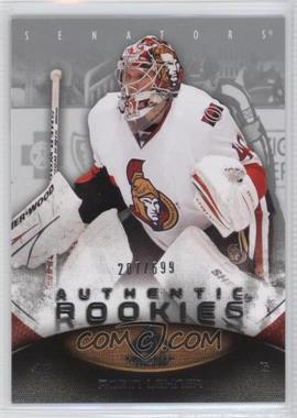 2010-11 SP Game Used Edition - [Base] #116 - Authentic Rookies - Robin Lehner /699