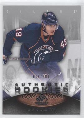 2010-11 SP Game Used Edition - [Base] #167 - Authentic Rookies - Alex Plante /699