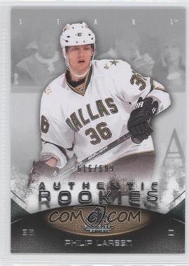 2010-11 SP Game Used Edition - [Base] #170 - Authentic Rookies - Philip Larsen /699