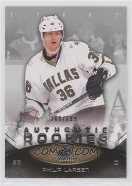 2010-11 SP Game Used Edition - [Base] #170 - Authentic Rookies - Philip Larsen /699