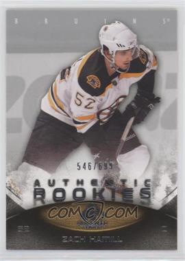 2010-11 SP Game Used Edition - [Base] #185 - Authentic Rookies - Zach Hamill /699