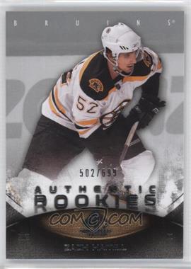 2010-11 SP Game Used Edition - [Base] #185 - Authentic Rookies - Zach Hamill /699