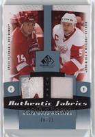 Steve Yzerman, Nicklas Lidstrom #/25