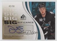 Devin Setoguchi #/50